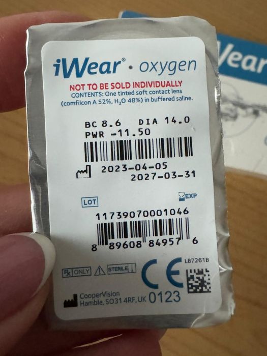 Soczewki oxygen -11,5