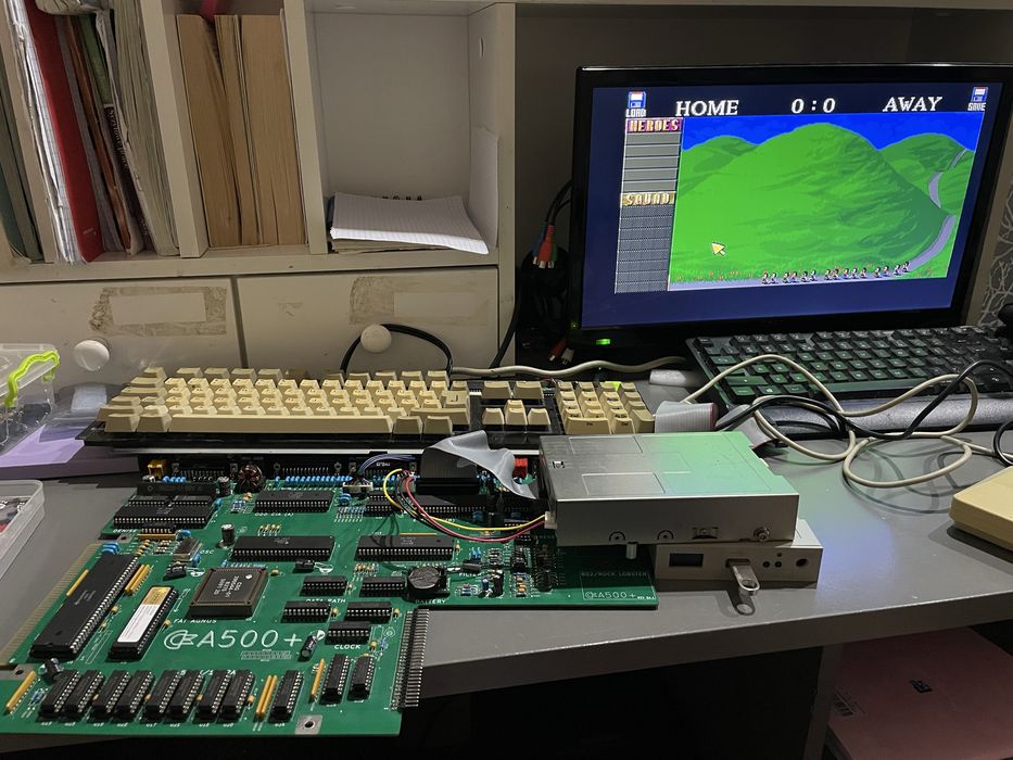 Plyta główna amiga 500+