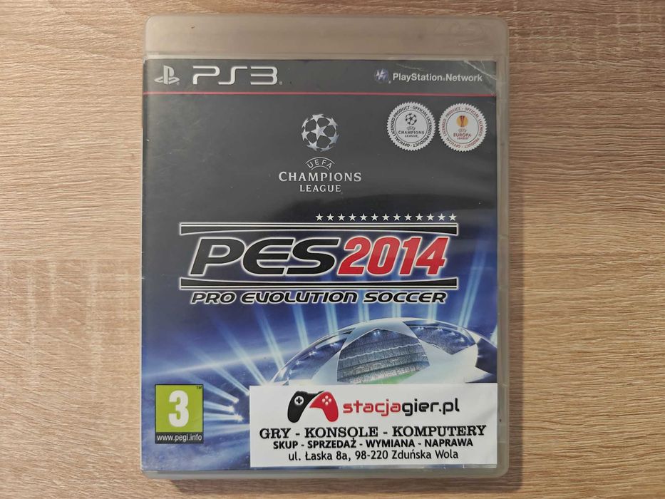 Pro Evolution Soccer 2014 PES PS3 Playstation 3