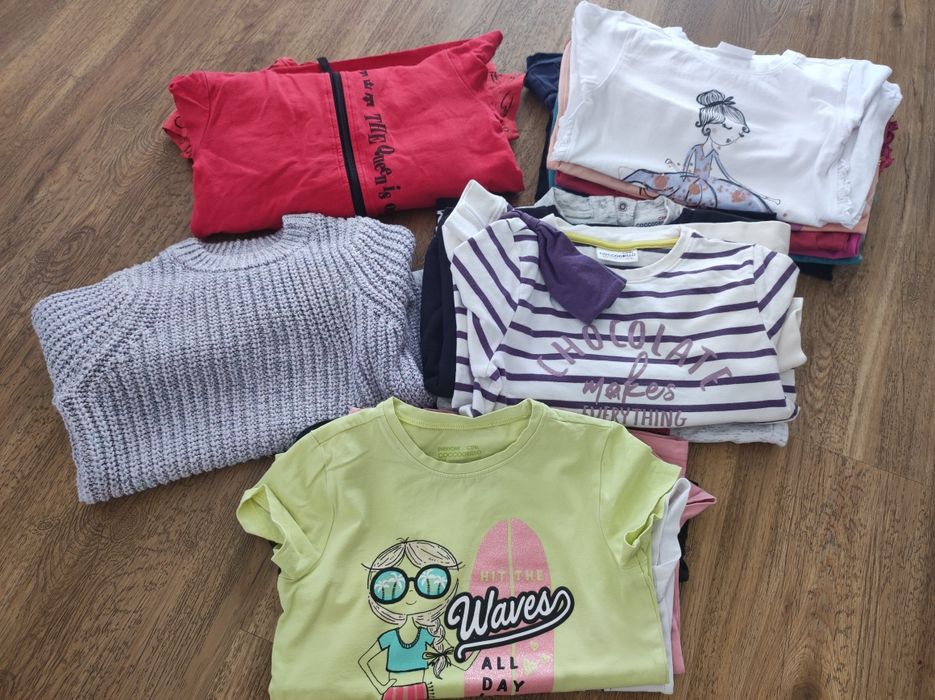 Mega paka ubrań dla dziewczynki 122 Coccodrillo