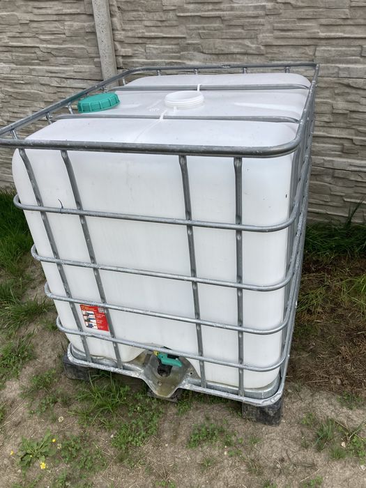 Zbiornik na deszczowke 1000l mauzer paletopojemnik