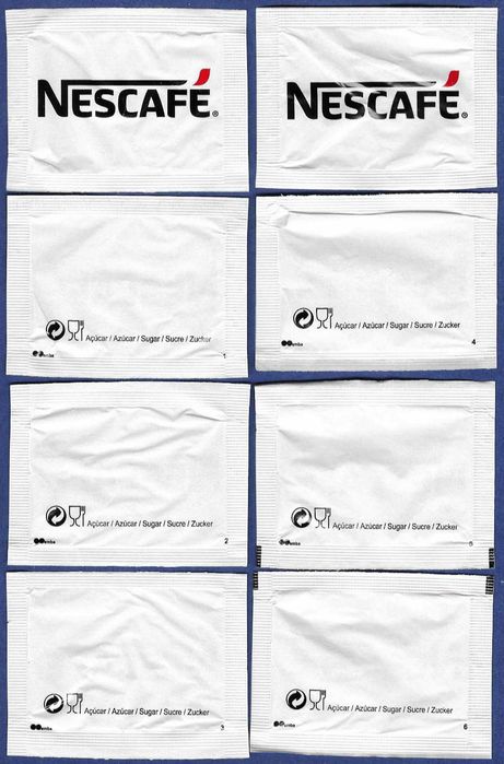 Pacotes de Açúcar - Série Nescafé 2025