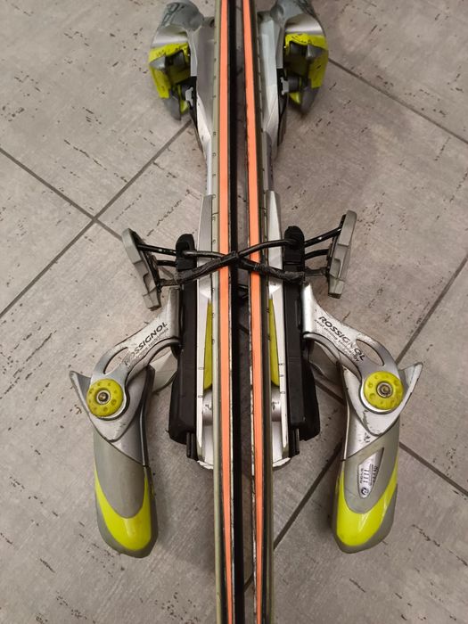 Narty Rossignol, buty Salomon i kije