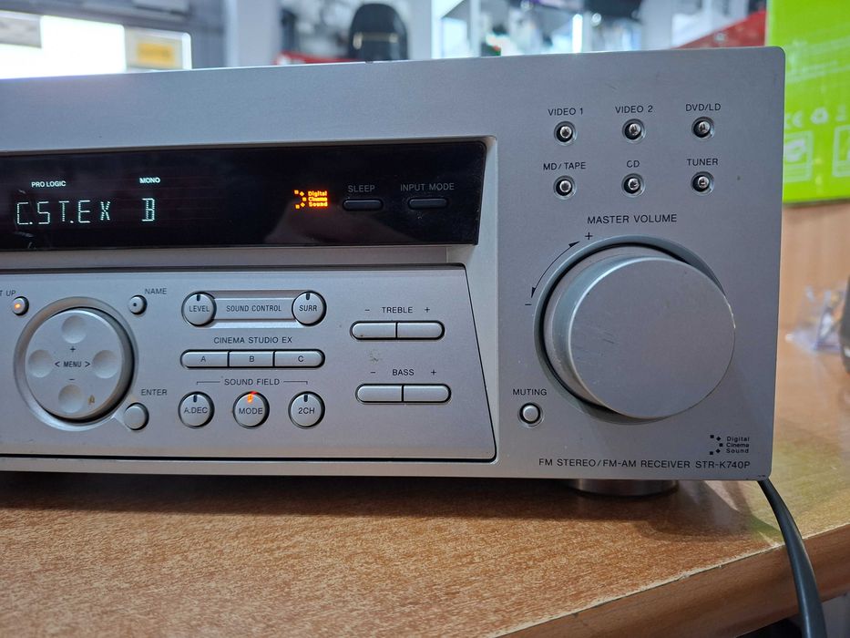 Wzmacniacz amplituner Sony STR-K740P kino domowe SPRAWNY