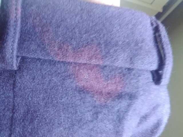 Calças inverno lilás escuro, estilo retro