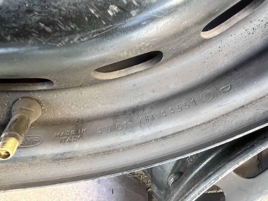 Диски металеві пара поштучно R 15 розболтовка 4/108 Audi