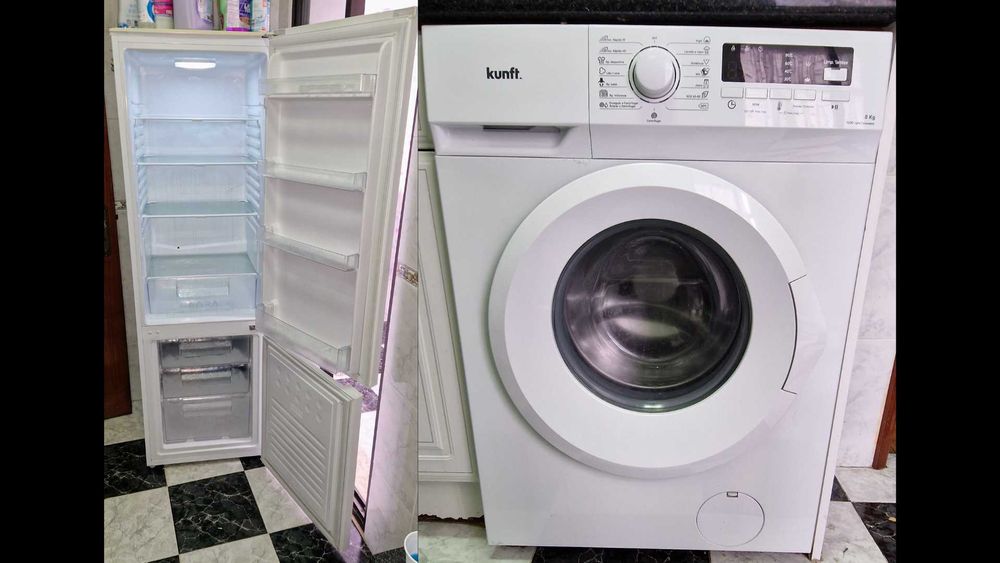 Frigorífico < 3 anos + Máquina de Lavar c/ Garantia 2026
