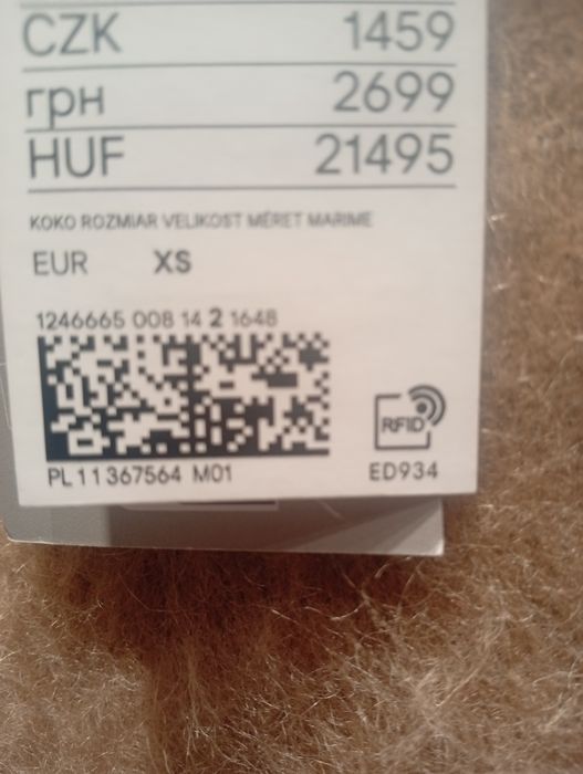 Джемпер з мохеру та вовни H&M