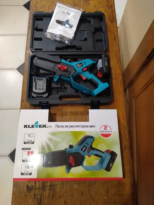 Мини Пила аккумуляторная Klever 20V