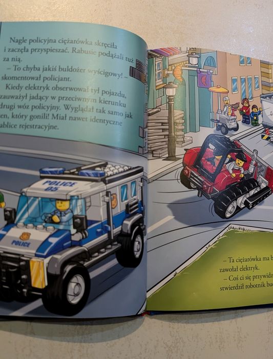 LEGO city Afera buldożera książeczka