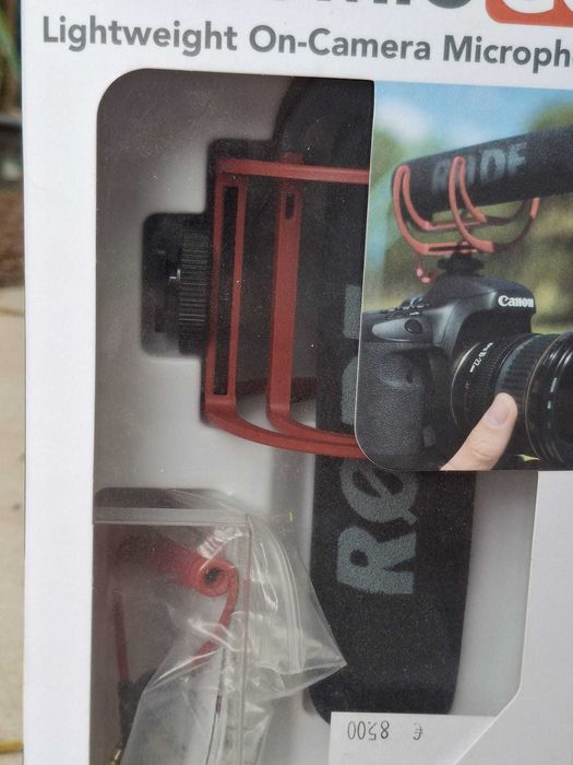 Microfone RØDE VideoMic GO – Como Novo – Caixa Original