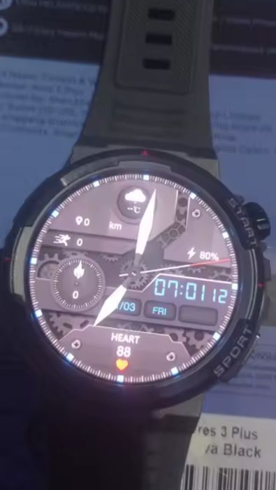 Novo Smartwatch modelo Zeblaze Ares 3 Plus