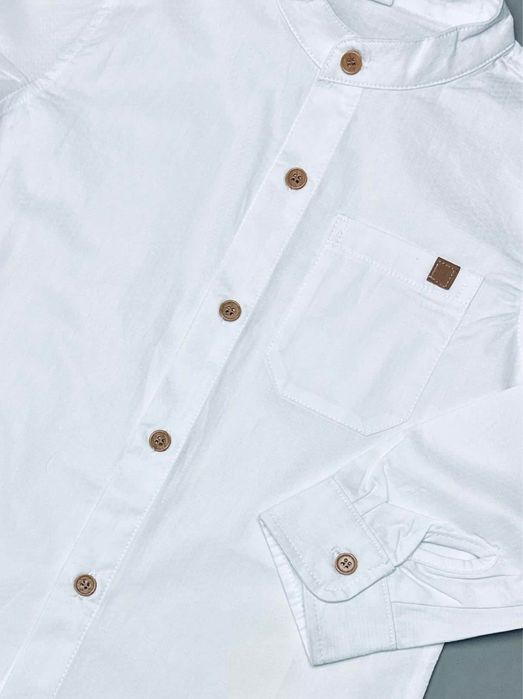 Biała elegancka koszula dla chłopca