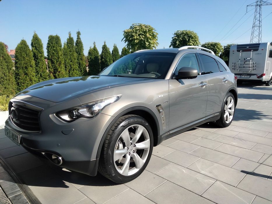 Infiniti QX70 Salon Polska Infinity QX70 S Premium 21 cali 4x4 kamera 360