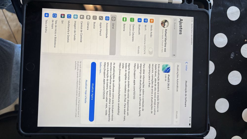 Ipad 8 geração 128 GB
