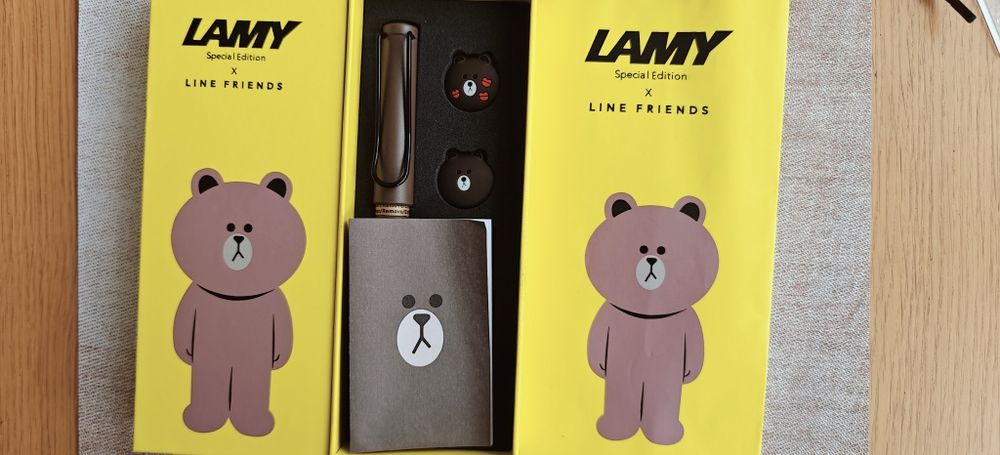 Lamy safari x line friends nowe pióro wieczne