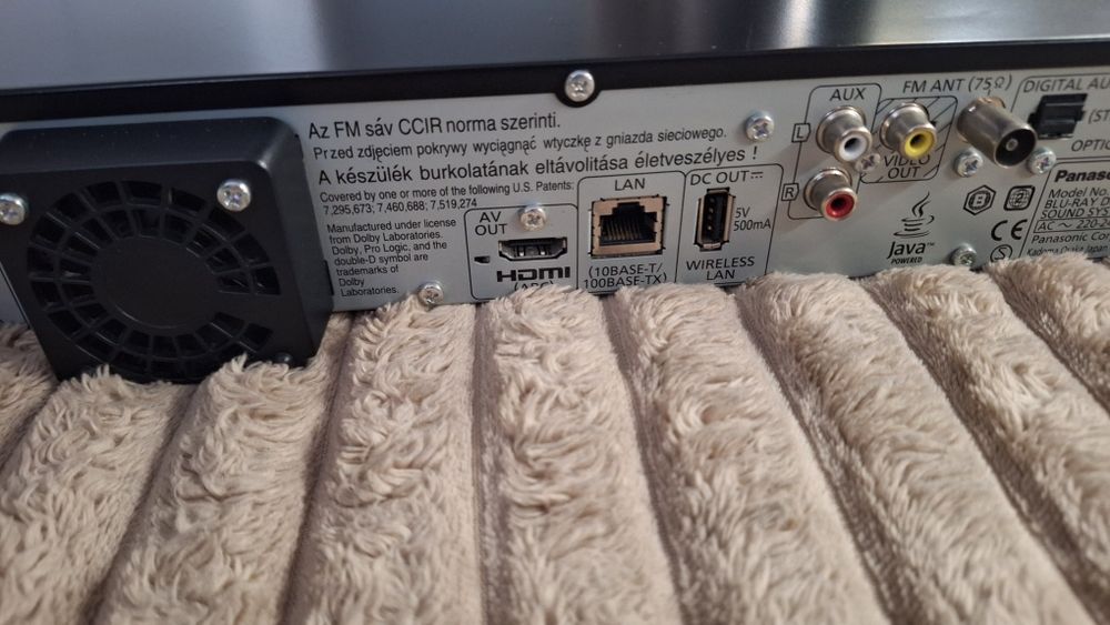 Panasonic SA-BTT755 , Nie sprawny ! + Oryginalny pilot N2QAKB 000090