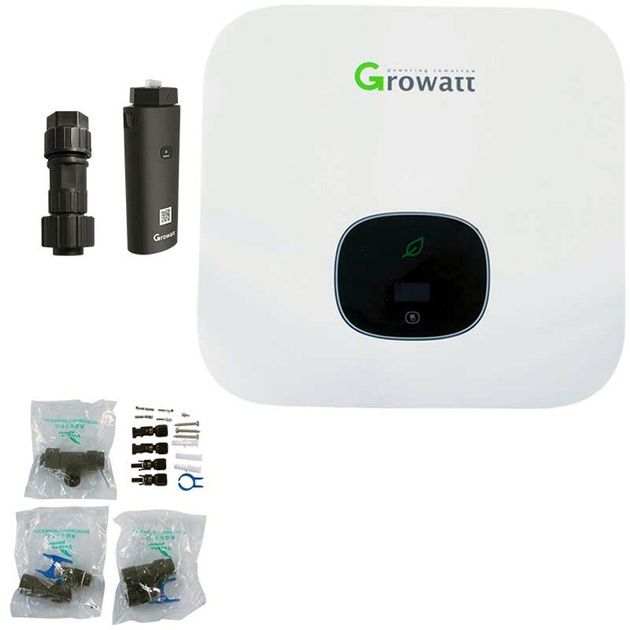 Мережевий Інвертор Growatt 5 Квт ТЕРМІНОВО!!!!Growatt MIN 5000TL-X