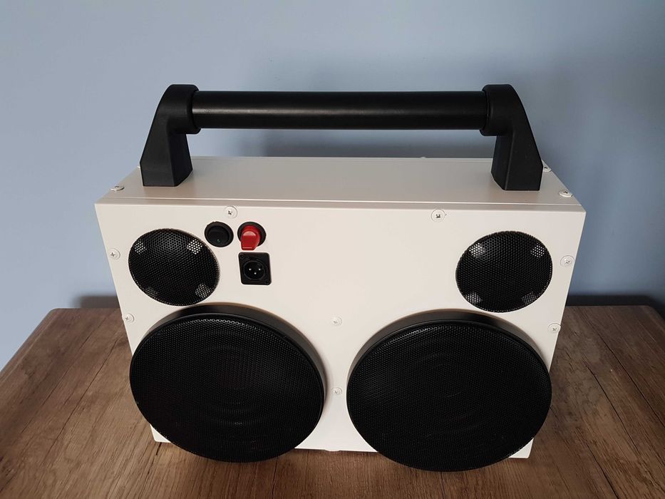 Boombox głośnik 120W RMS / Custom / Old school / bluetooth / surround