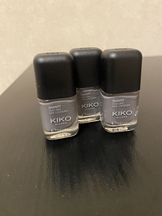 Лак для нігтів сірий kiko smart 7 ml номер 044