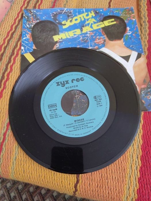 Scotch - Pięć 7"singli winylowych razem, jeden pakiet razem w jednej c