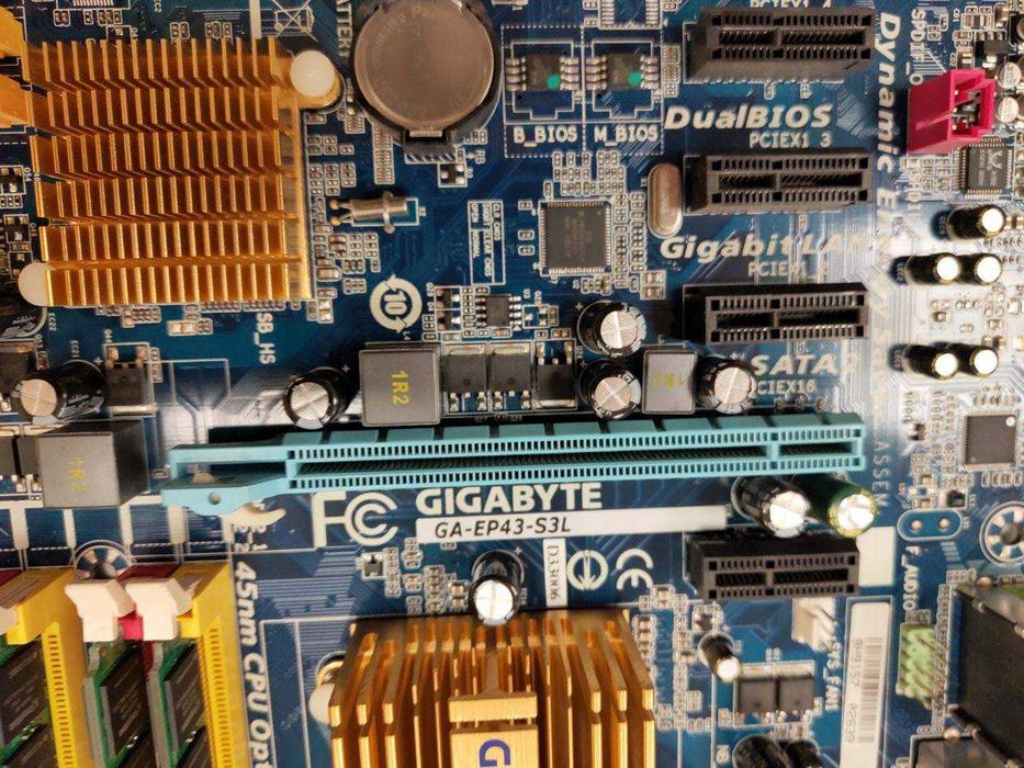 Продам комплекты сокет 775 GIGABYTE GA-EP43-S3L, Asus P5G41T-M LX2/GB