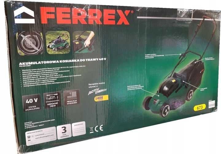 Ferrex Kosiarka akumulatorowa FN-AM 4037 40V szer. 37 cm kosz 40L nowa