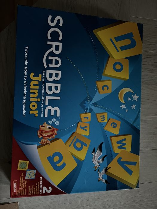 Gra Scrabble junior (skrable)