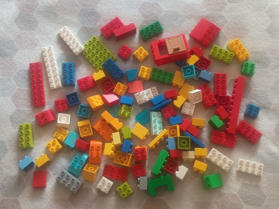 Klocki LEGO Duplo 1kg mix klocków konstrukcyjnych