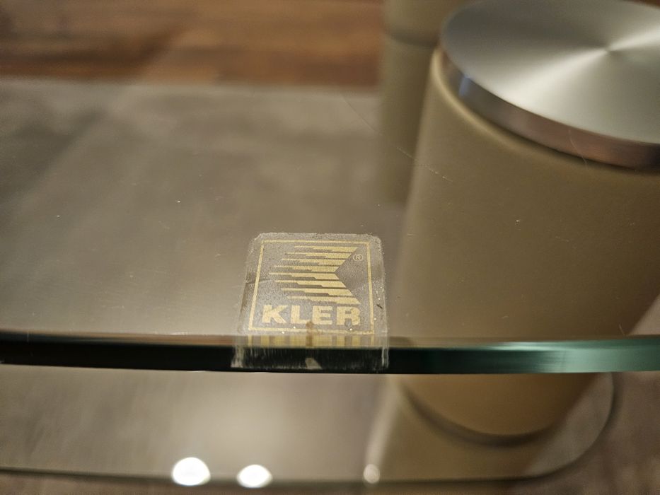 Ława szklana KLER. Okazja Łomża / stolik kawowy