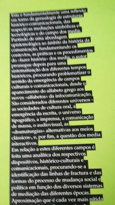 História e Crítica da Comunicação/ Francisco Rui Cádima