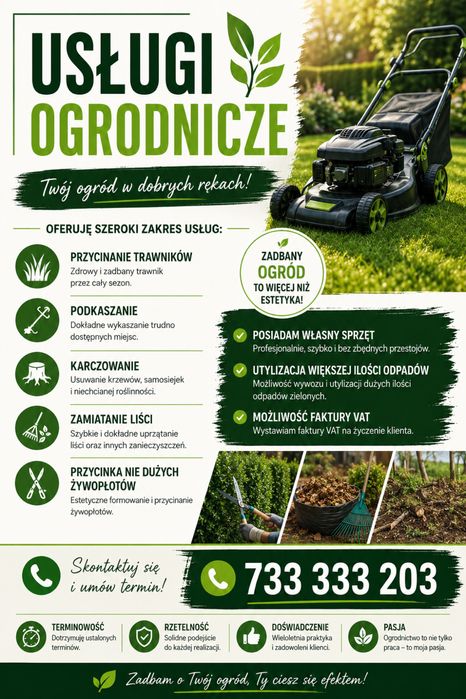 Usługi Ogrodnicze