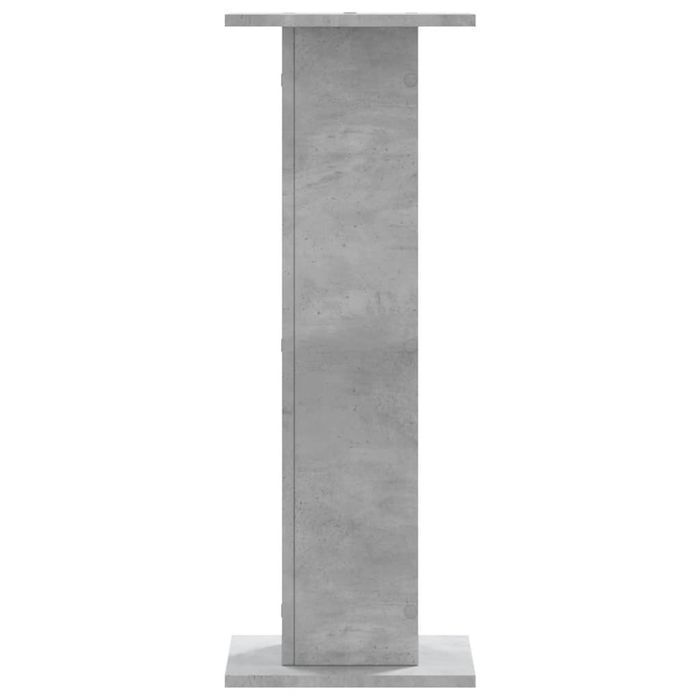 Podstawki Pod Głośniki, 2 Szt., Szarość Betonu, 30X30X80 Cm