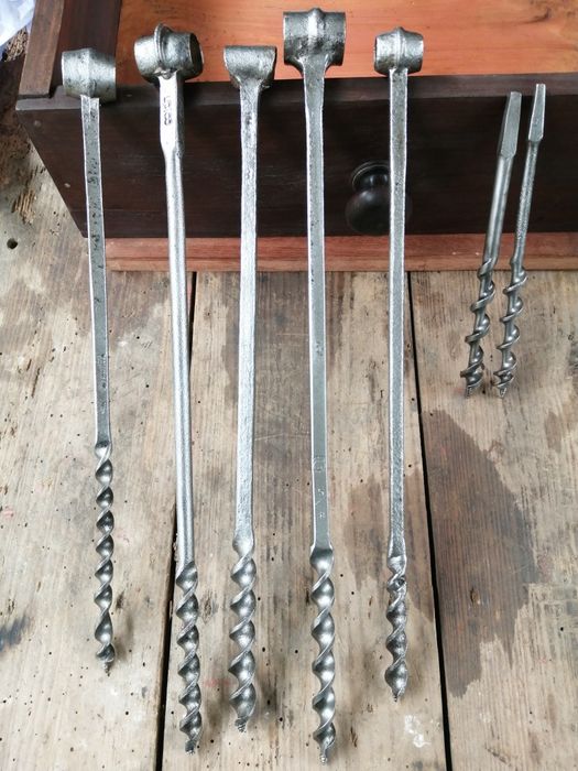 Brocas de madeira antigas [RESTAURADAS]