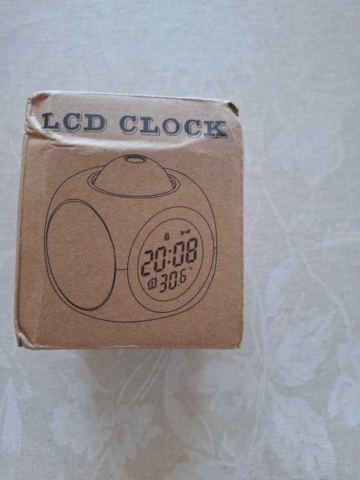 Despertador LED com Projeção e Temperatura NOVO