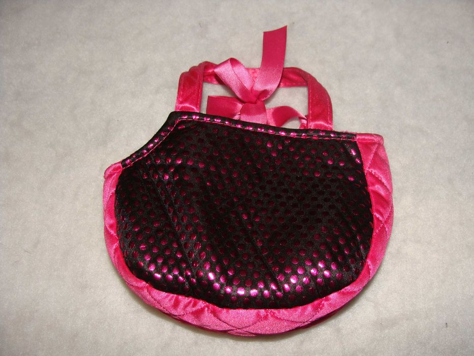 Bolsa Pequena Criança Rosa e Preta