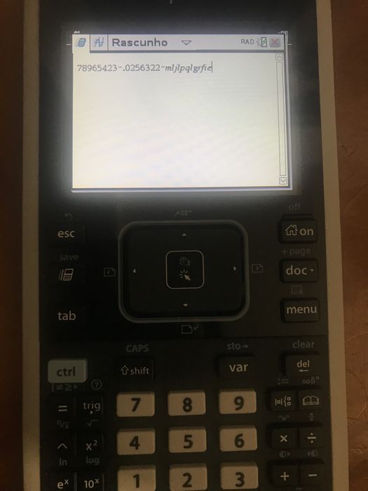 Calculadora Texas TI nspire CX