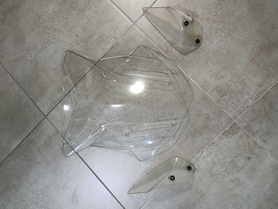 Viseira e defletores originais da BMW r1200 gsa