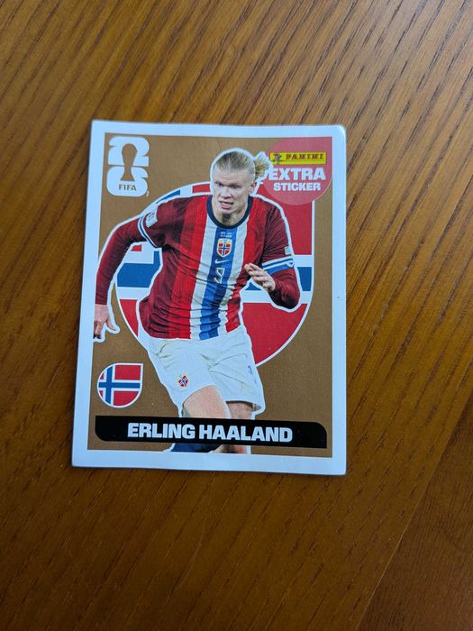 Erling Haaland Extra Sticker Bronze 2026