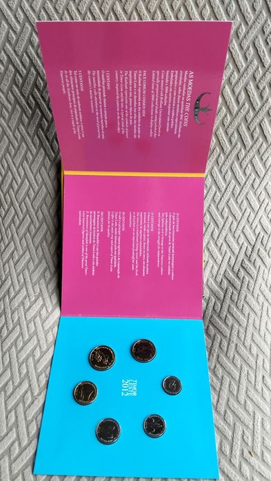 Set Oficial de Moedas Timor-Leste 2012 – BNC/BU (Edição Limitada)