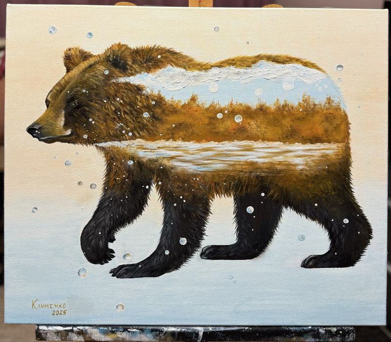 Картина маслом «Хозяин леса»