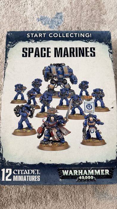 Warhammer 40,000: Space Marines (12 мініатюр) — новий набір