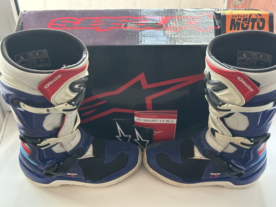 Мотоботы Alpinestars Tech 3 практически новые