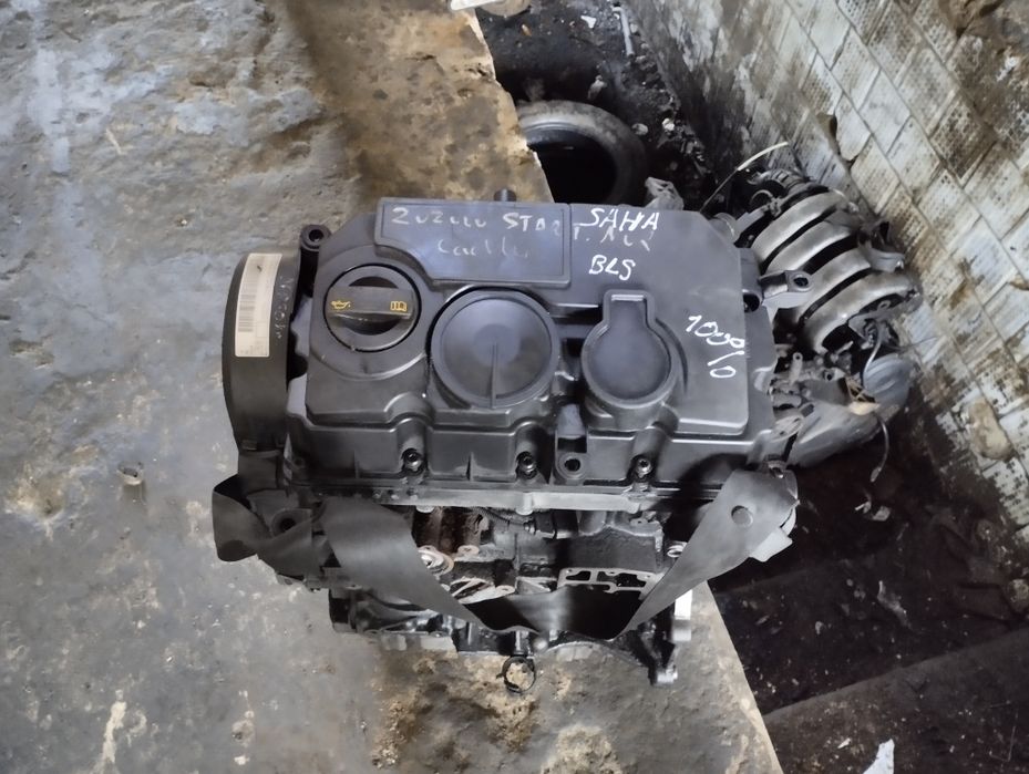 Мотор (Двигатель) BLS  1,9 TDI 77 кВт 105 л.с.  для Volkswagen Caddy 3