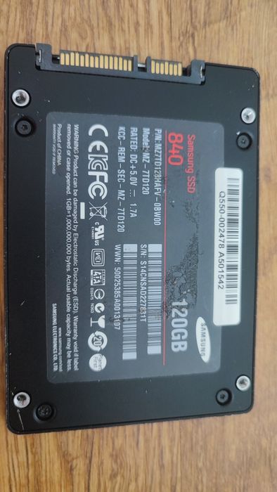 Disco SSD Samsung 840