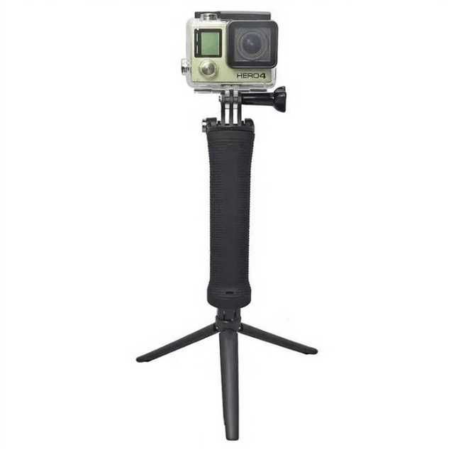 Selfie Stick/Tripé 3 way para Action Cam