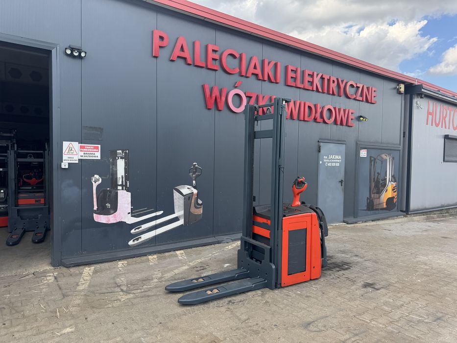 Paleciak elektryczny Linde L 14 AP 2019 r 380 cm 1400 kg wózek Linde