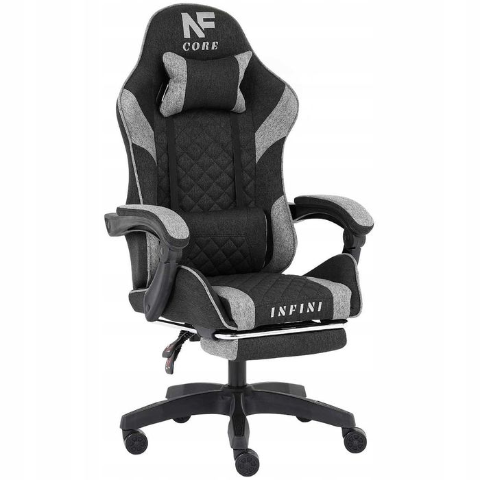 Fotel Gamingowy Core Black/dark Gray
