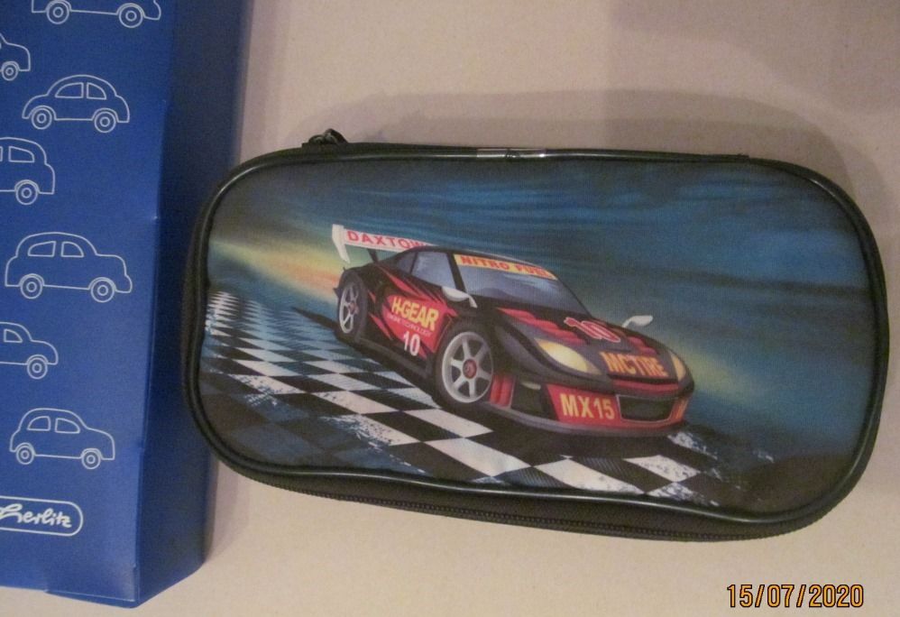Ранец Herlitz Motion Plus Super Racer+спортивная сумка+пенал