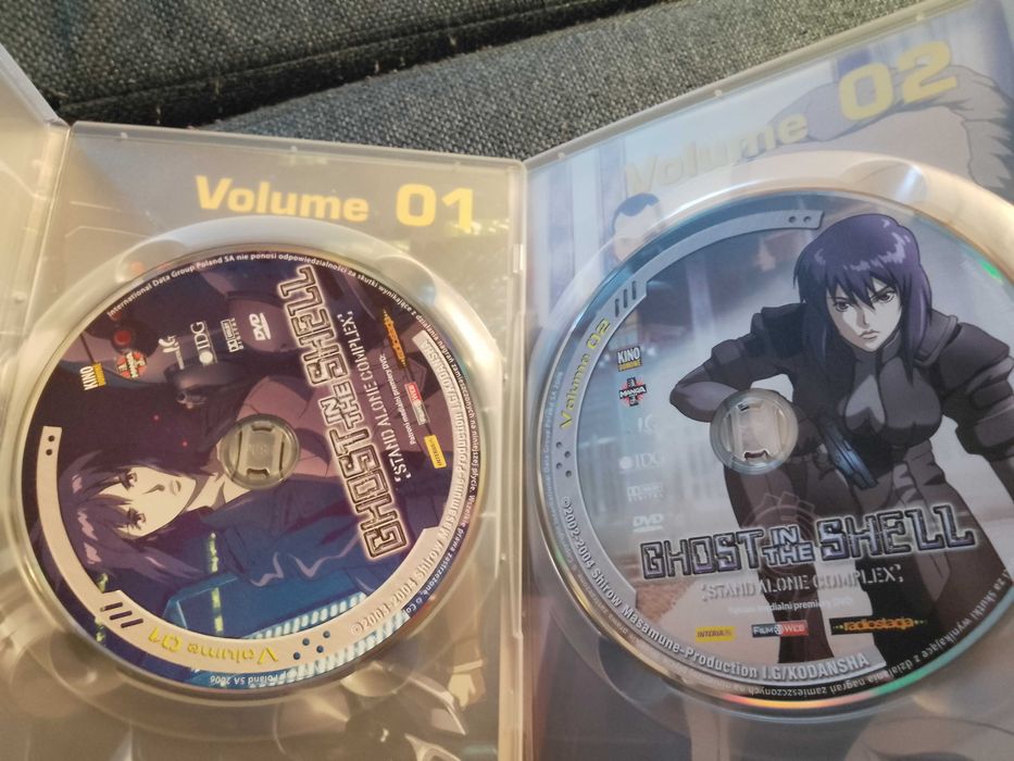 2 dvd Ghost in the Shell: SAC sezon 1 vol.1 i 2 [DVD]